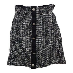 St. John Tweed Wool Button Skirt Womens‎ Small?